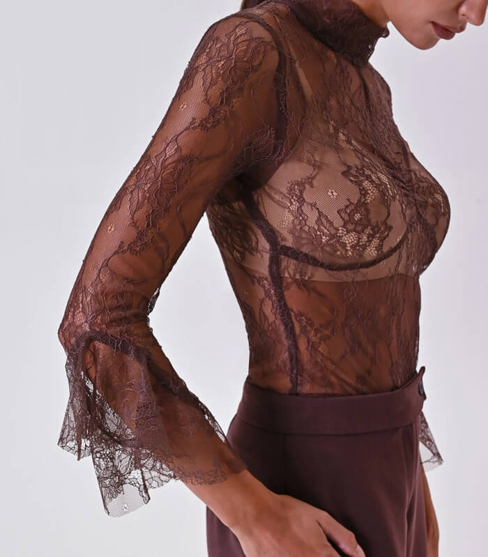 【Rinascimento】レースブラウス★ITRIN125259