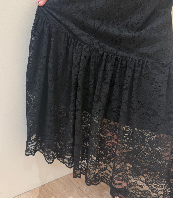 【SALE】【DESERT ROSE】レースティアードキャミワンピース▼☆DSOP-2