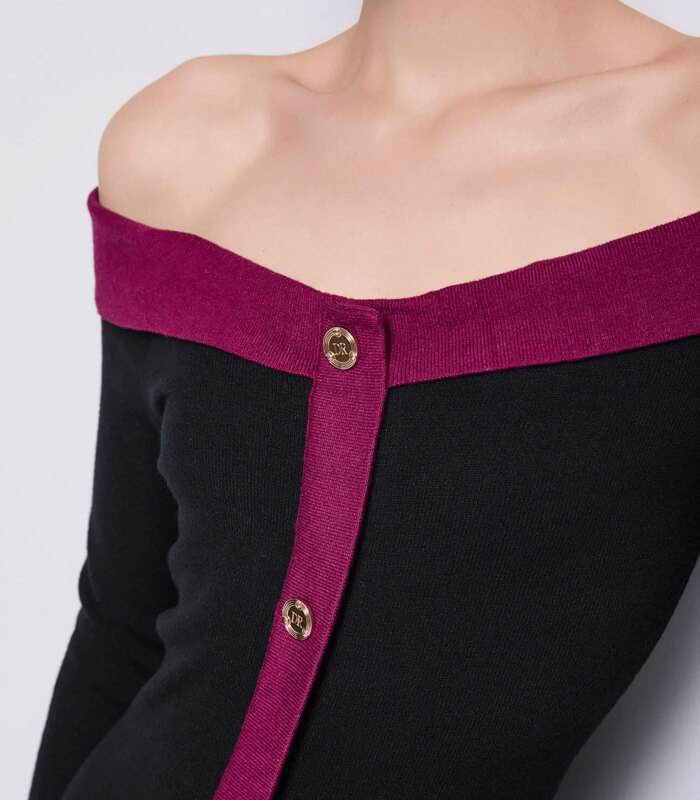 Strawberry Roseフロントボタンワンピース Strawberry Roseフロントボタンワンピース