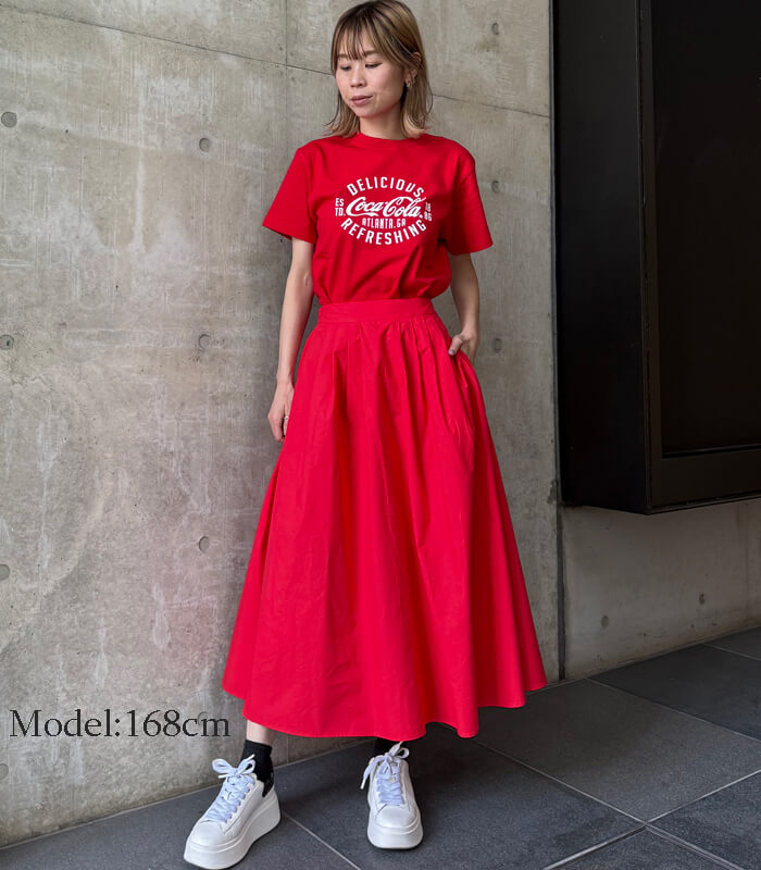 【MYLANKA】コカ・コーラロゴプリントTシャツ★☆M80208