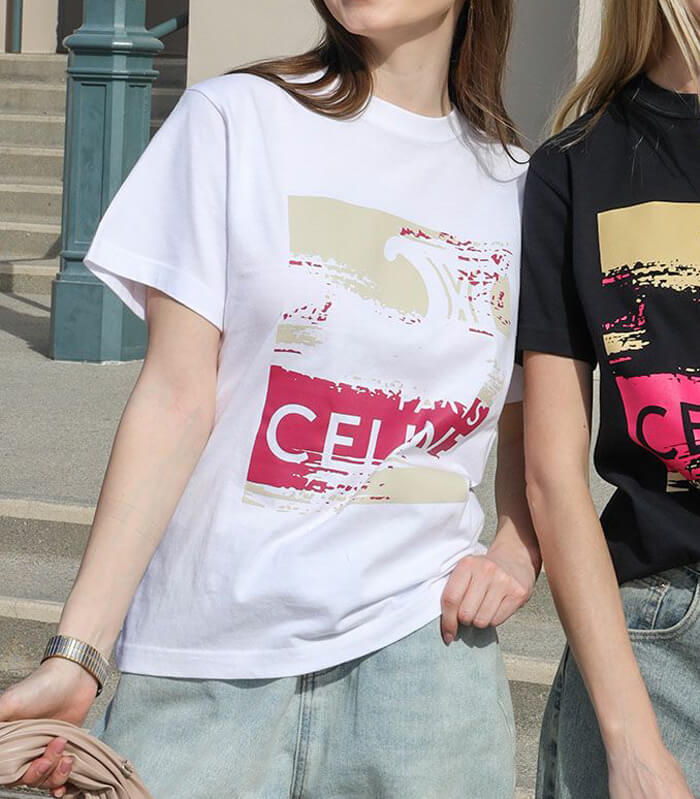 【Account MICALLE】CE FAINT Tシャツ★MAB104TDA