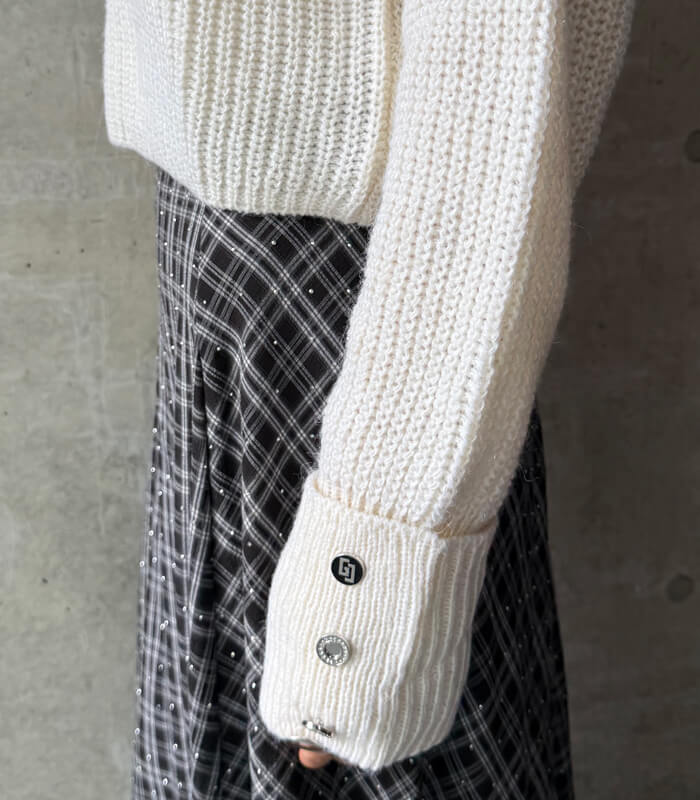 【SALE】【GAUDI】あぜ編みハイネックニット▼☆IT521BD53033