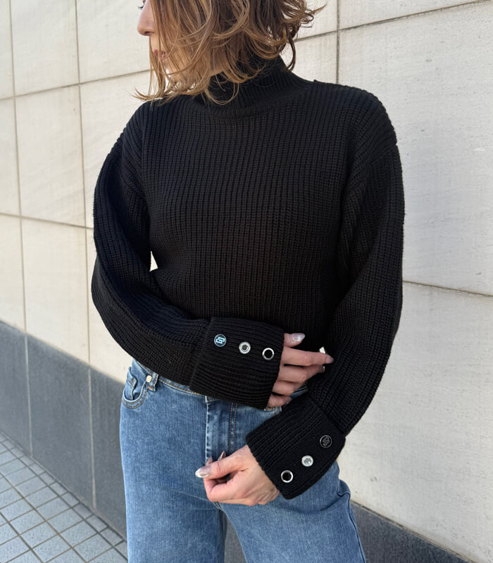 【SALE】【GAUDI】あぜ編みハイネックニット▼☆IT521BD53033