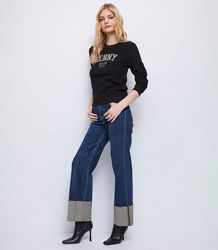 【DENNY ROSE】ビジューロゴスウェット★☆IT521ND64013