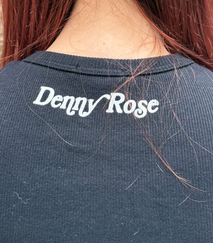 【SALE】【DENNY ROSE】メッセージロゴクロップドTシャツ▼IT611DD64017