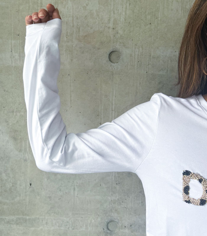 【DENNY ROSE】ビジューロゴTシャツ★☆IT521ND64011