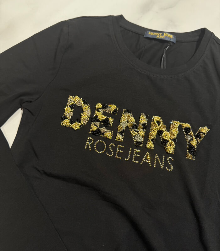 【DENNY ROSE】ビジューロゴTシャツ★☆IT521ND64011
