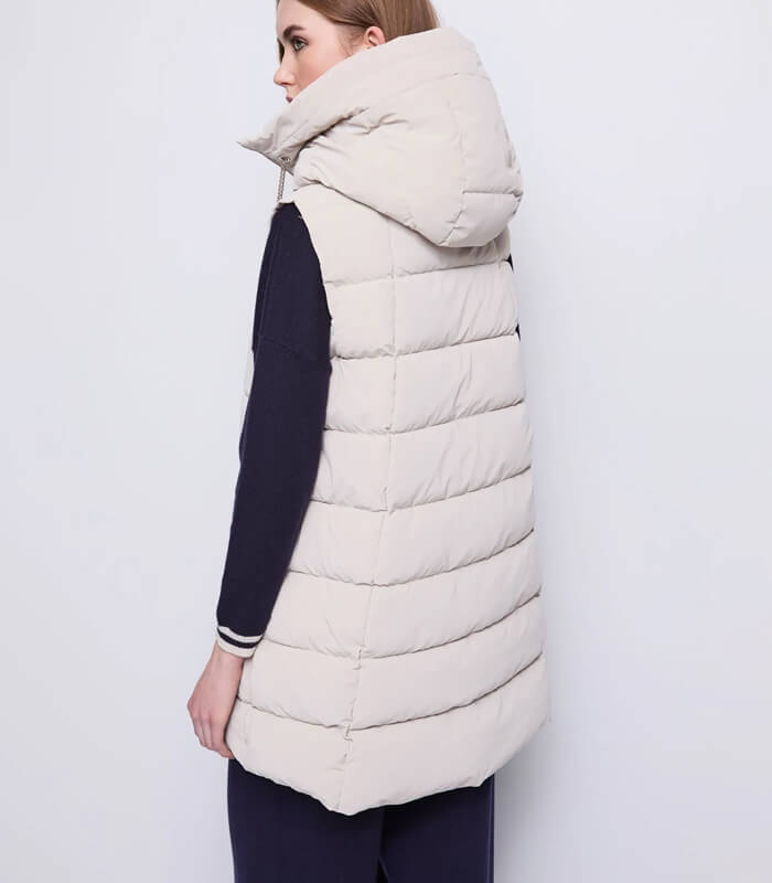 【SALE】【GAUDI】チェーンドローストリング付きベスト▼IT521BD35008