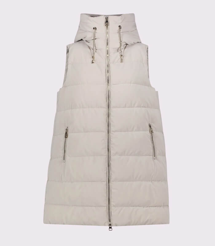 【SALE】【GAUDI】チェーンドローストリング付きベスト▼IT521BD35008