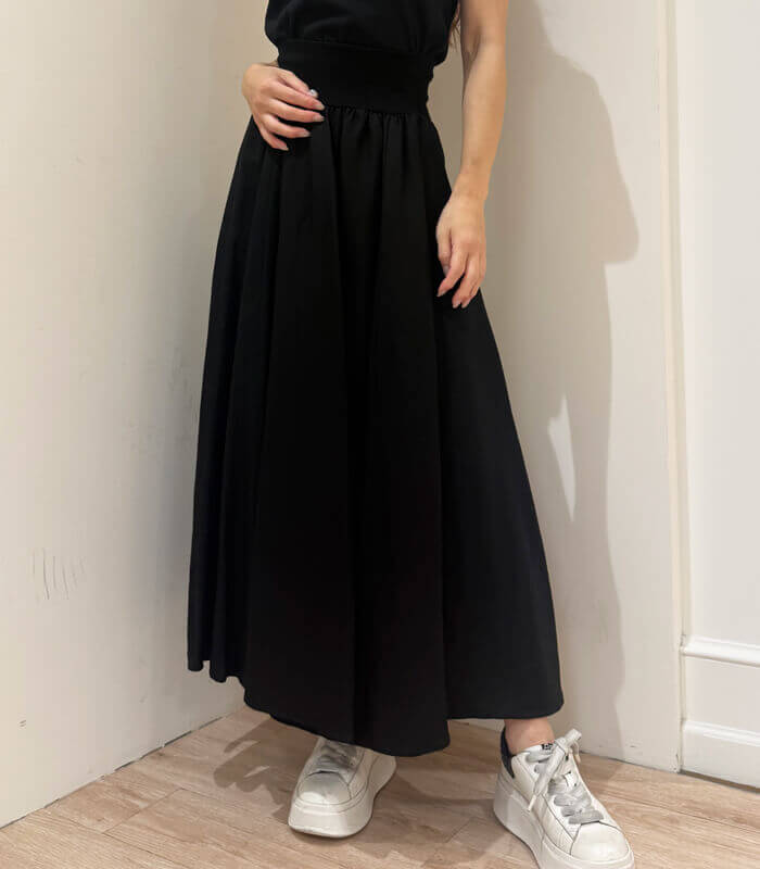 SALE】【MoNiLE】麻レーヨンロングスカート▽2902 | WEAR,スカート