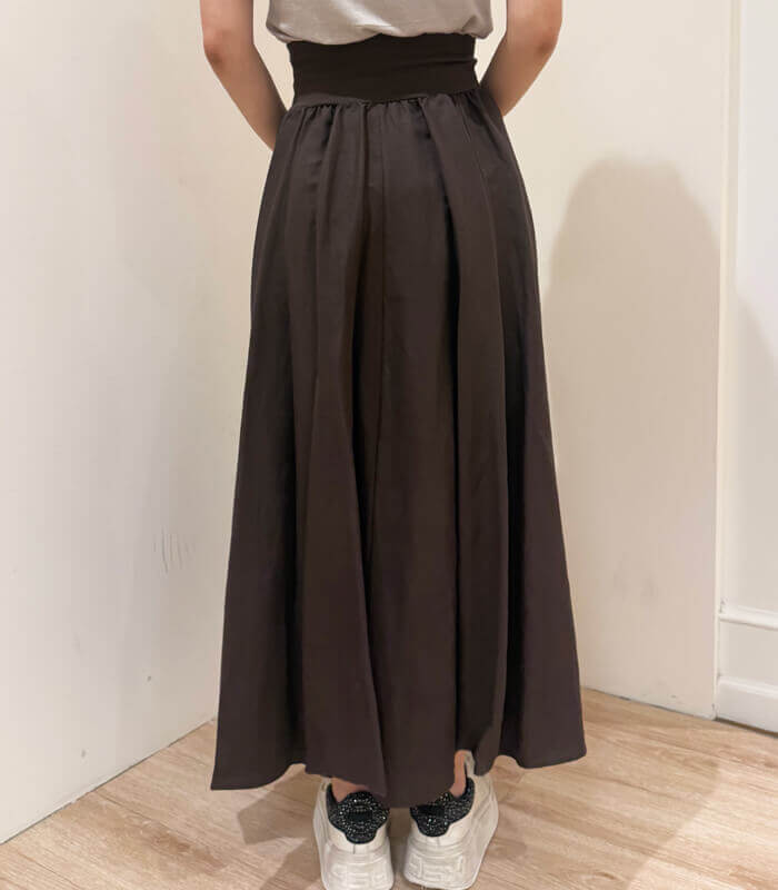 SALE】【MoNiLE】麻レーヨンロングスカート▽2902 | WEAR,スカート