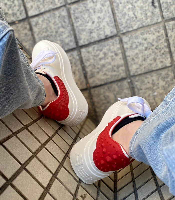 【ASH】ラバースタッズスニーカー★☆150005