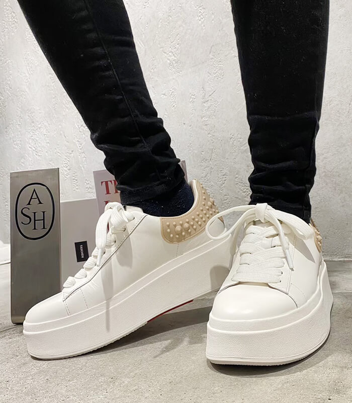 【ASH】ラバースタッズスニーカー★☆150005