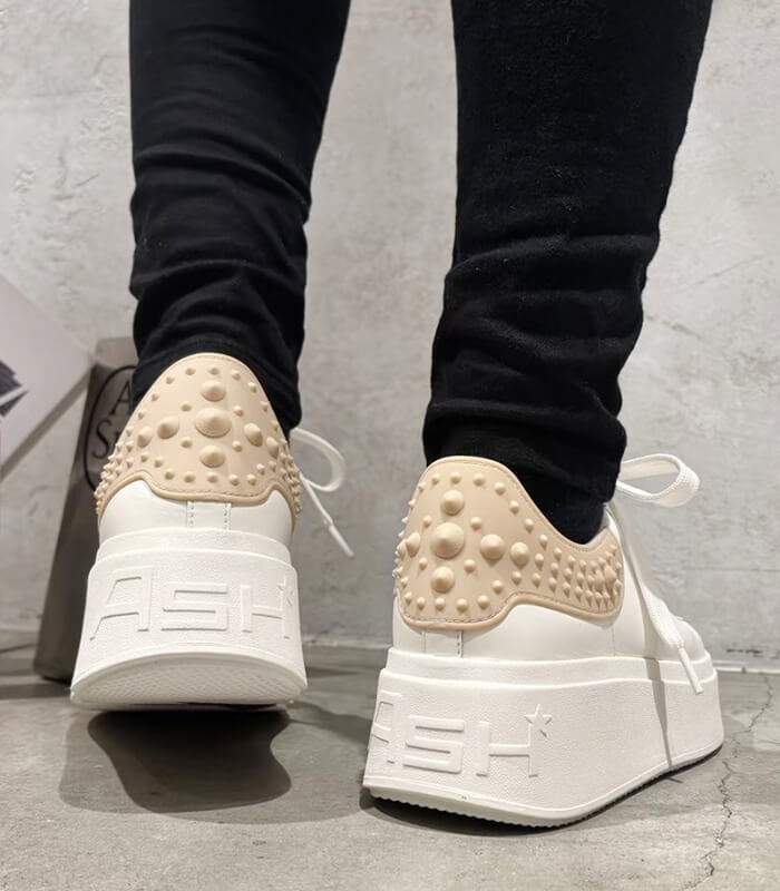 【ASH】ラバースタッズスニーカー★☆150005