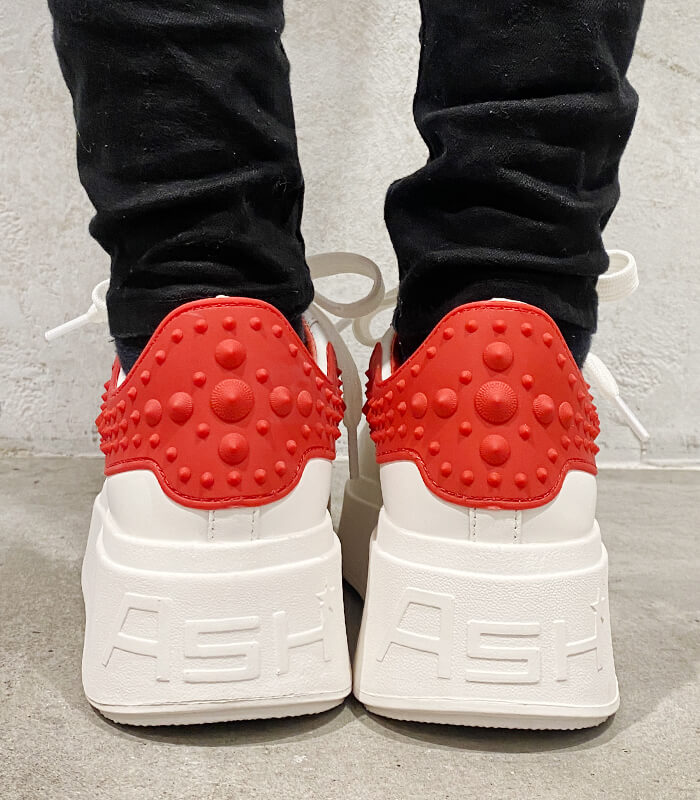 【ASH】ラバースタッズスニーカー★☆150005