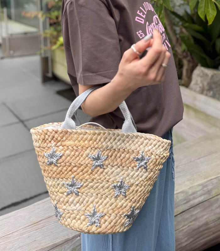 【SALE】【MYLANKA】スターリーミニカゴバッグ●☆M00206