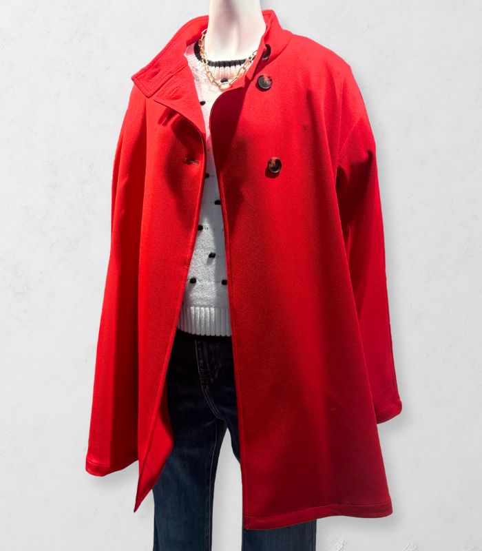 ラム Wフェイス ティアードAライン コート新品DORA公式アカウント01 ドラマ] テディベア ショート コート, camel | Max Mara