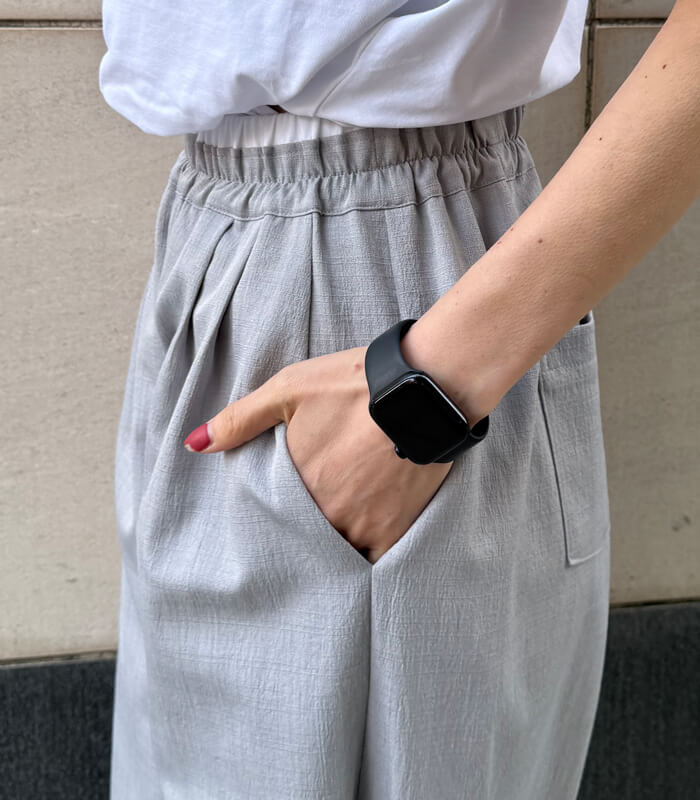 【MoNiLE】ダブルウエストワイドパンツ★☆2749