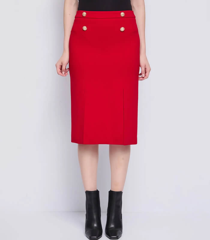 【SALE】【DENNY ROSE】ボタンポイントタイトスカート■IT521ND74001