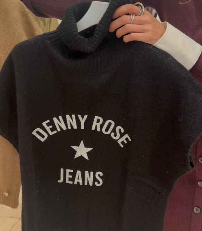 【DENNY ROSE】ラメロゴタートルネックニット★☆IT621ND53019