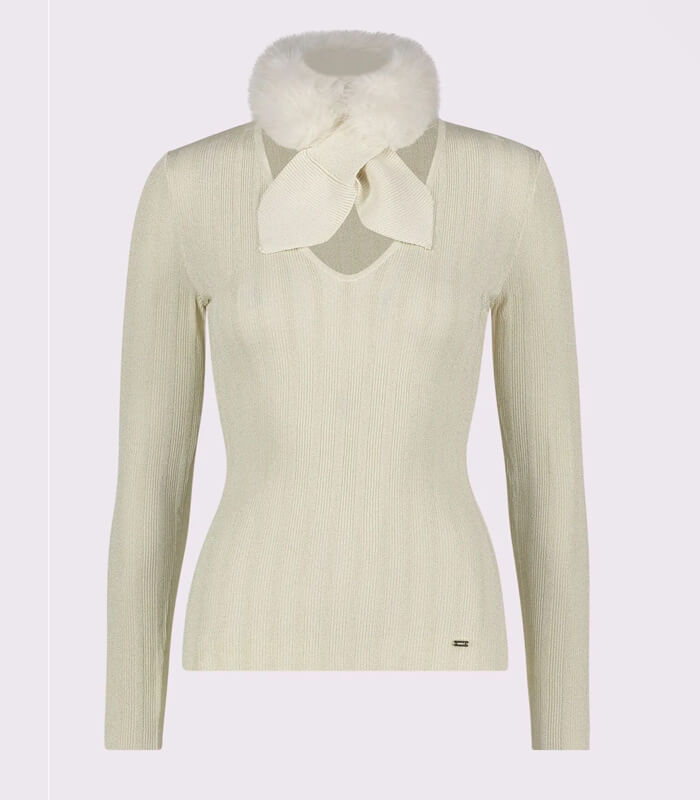 【SALE】【GAUDI】ティペットポイントVネックニット▼IT521FD53032