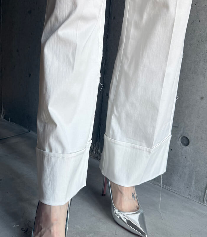 【SALE】【RINASCIMENTO】センタープレスロールアップパンツ▼ITRIN129120
