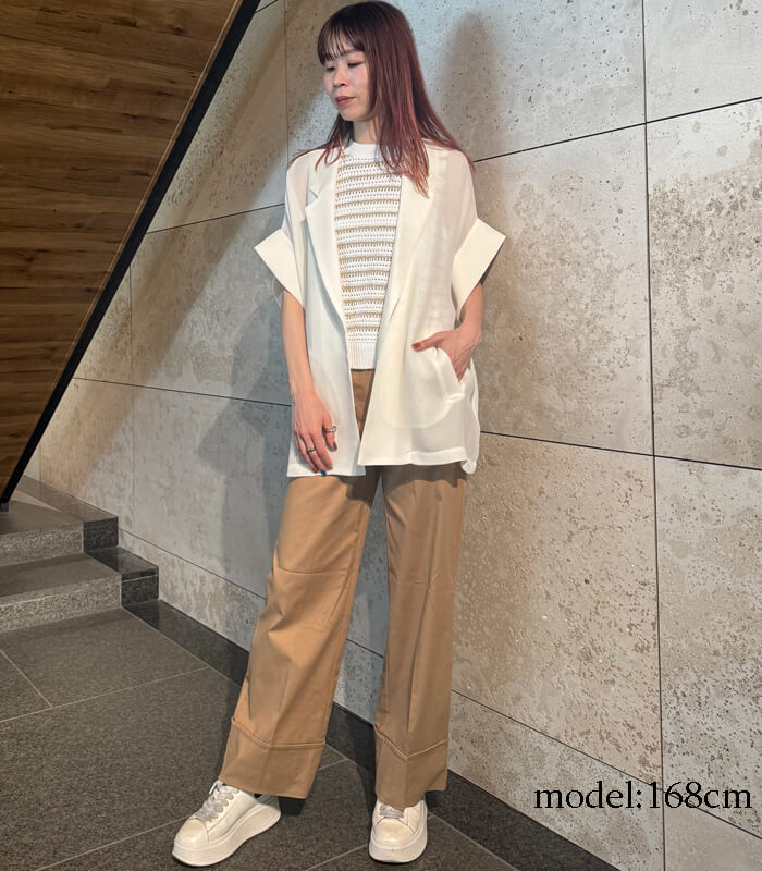 【SALE】【RINASCIMENTO】センタープレスロールアップパンツ▼ITRIN129120