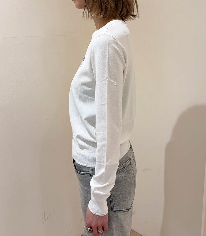 【SALE】【GAUDi】ラインストーンビジューロゴニット■☆it511bd53016
