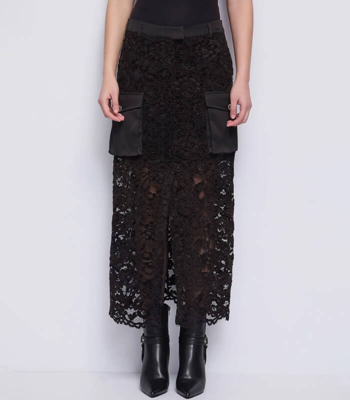 【SALE】【GAUDI】ポケットポイントレーススカート▼IT521FD75001