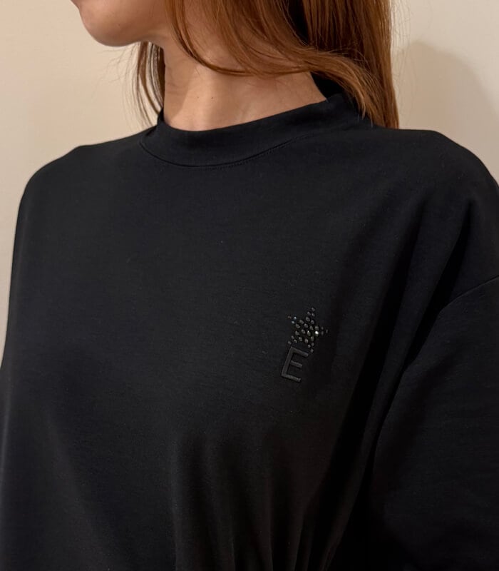 【ETOIL eSIGNE】ドロストアシメトリーワンピース★☆2501405