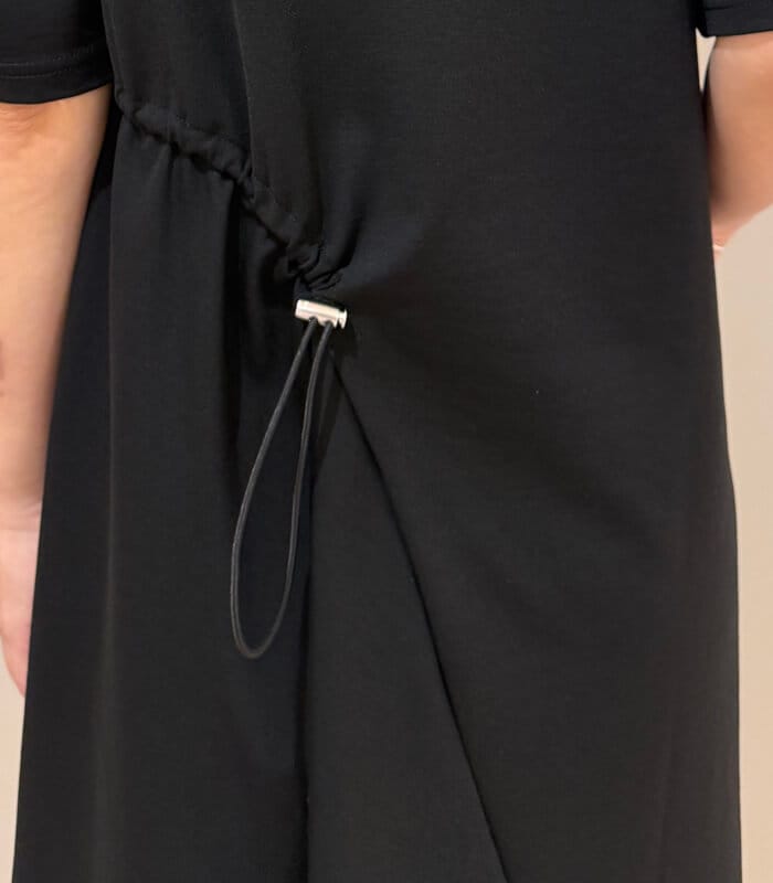 【ETOIL eSIGNE】ドロストアシメトリーワンピース★☆2501405