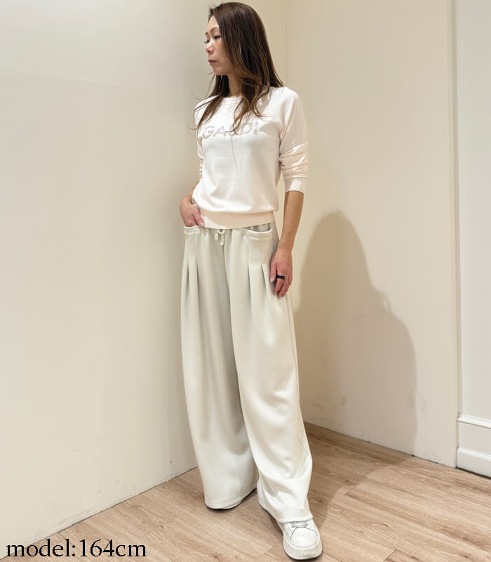 【SALE】【GAUDI】ラインストーンロゴニット■IT611BD53013