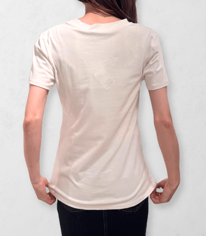 【RINASCIMENTO】レオパードハートプリントTシャツ★☆ITRIN130099