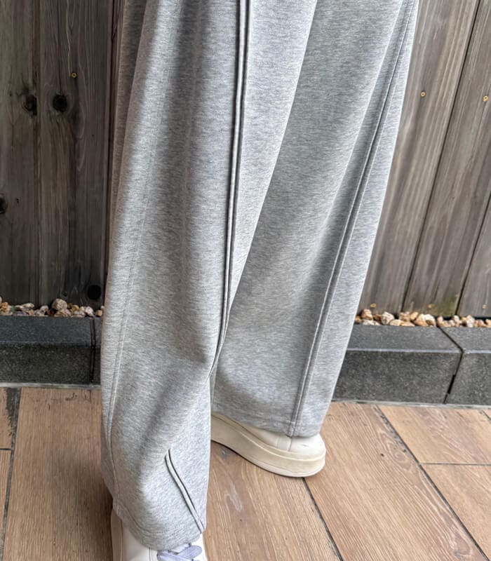 【PaulineBleu】スウェットワイドパンツ★☆77638