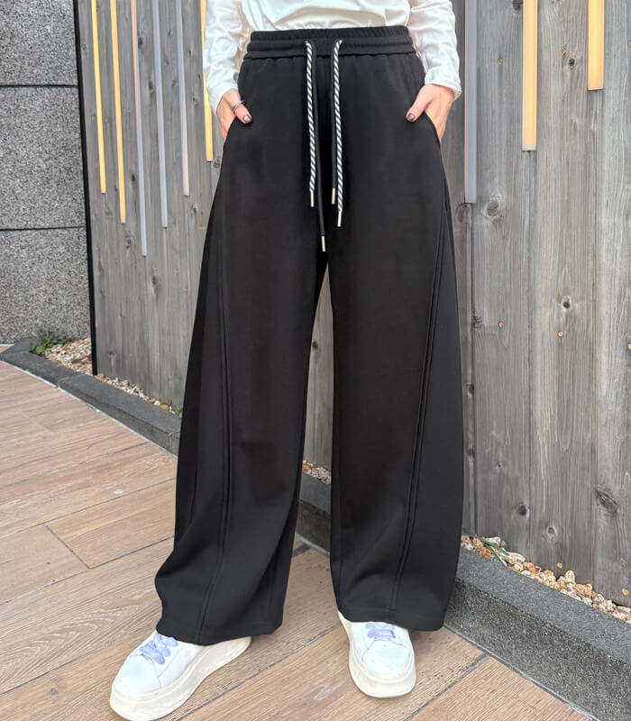 【PaulineBleu】スウェットワイドパンツ★☆77638
