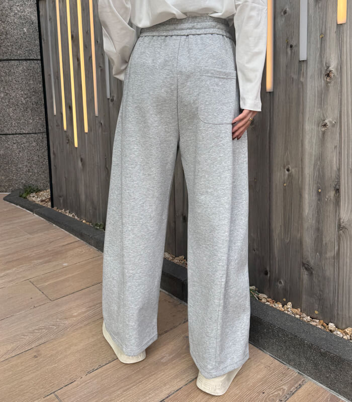 【PaulineBleu】スウェットワイドパンツ★☆77638