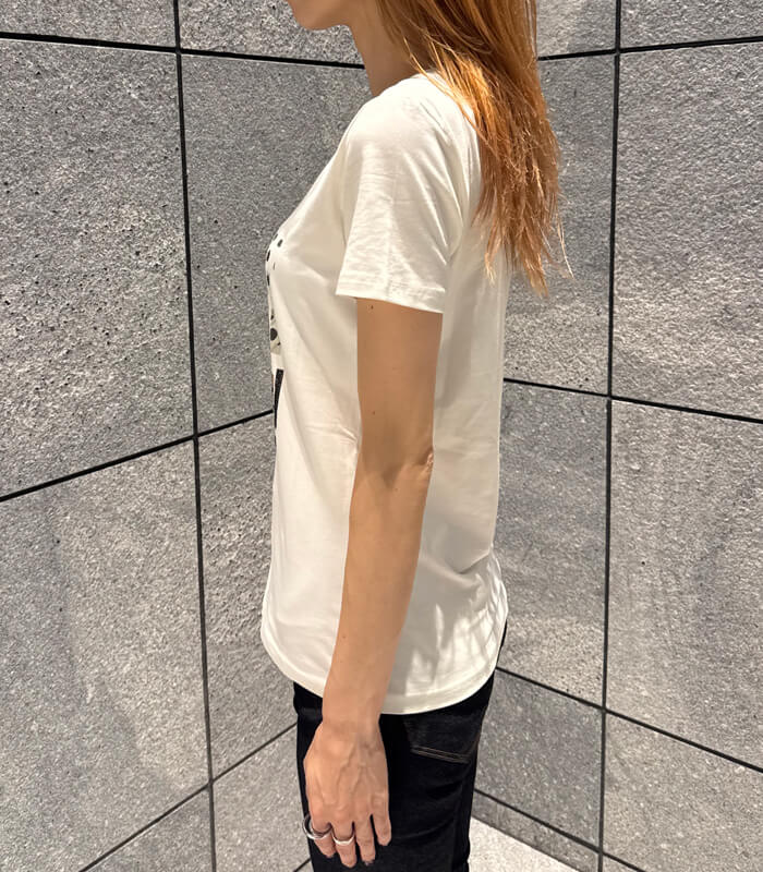 【DENNY ROSE】ビジューガールフェイスプリントTシャツ★☆IT621ND64017