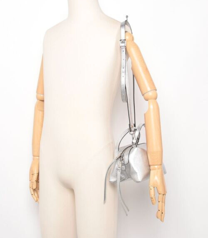 【RIPANI】RONDINEメタリック2WAYダブルハンドルバッグ★I493OL-RONDINE