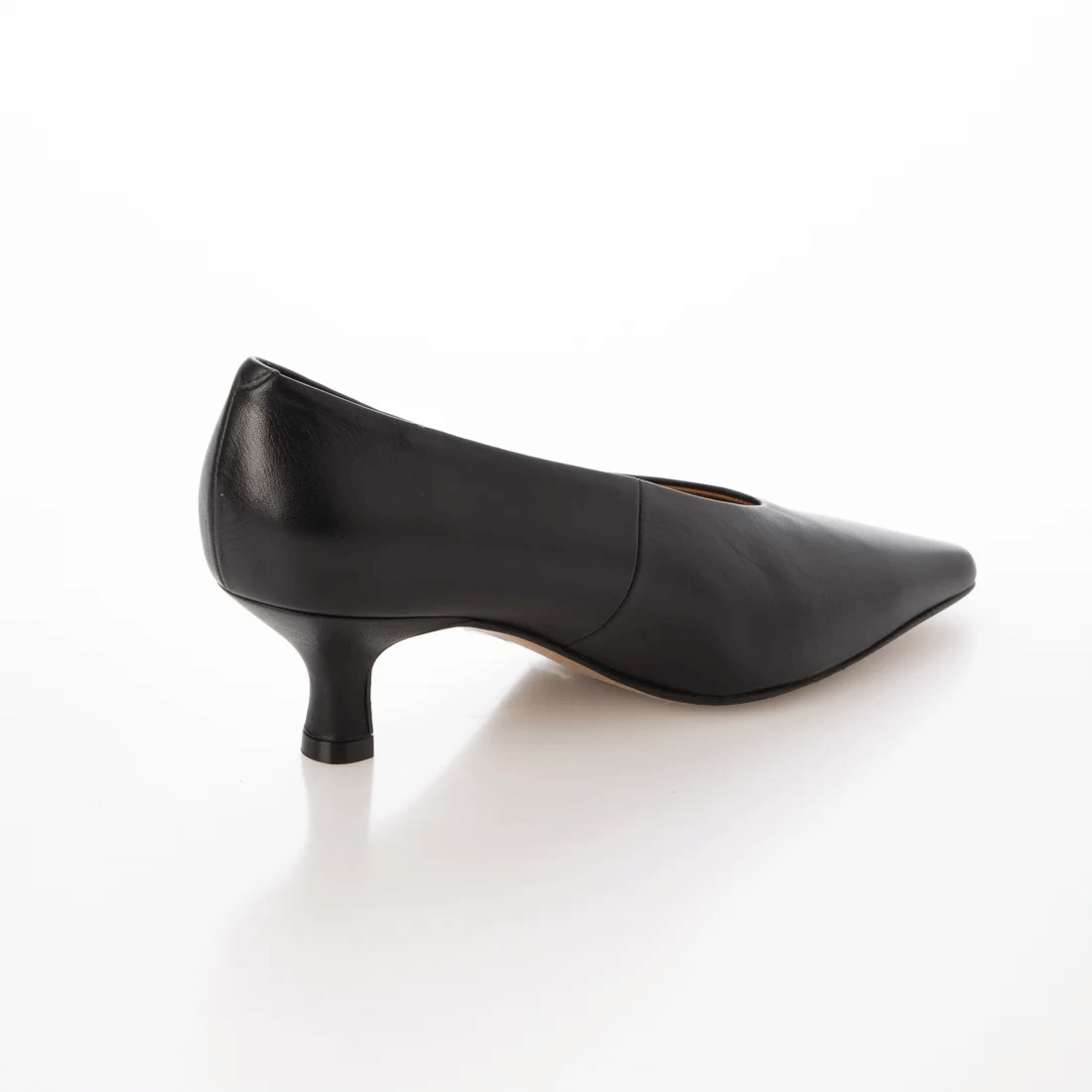 【ANGEL ALARCON】ポインテッドトウディープカットパンプス★☆D51100