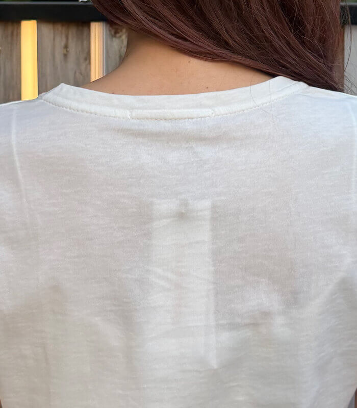 【RINASCIMENTO】ダックスハートバルーンプリントTシャツ★☆ITRIN129932