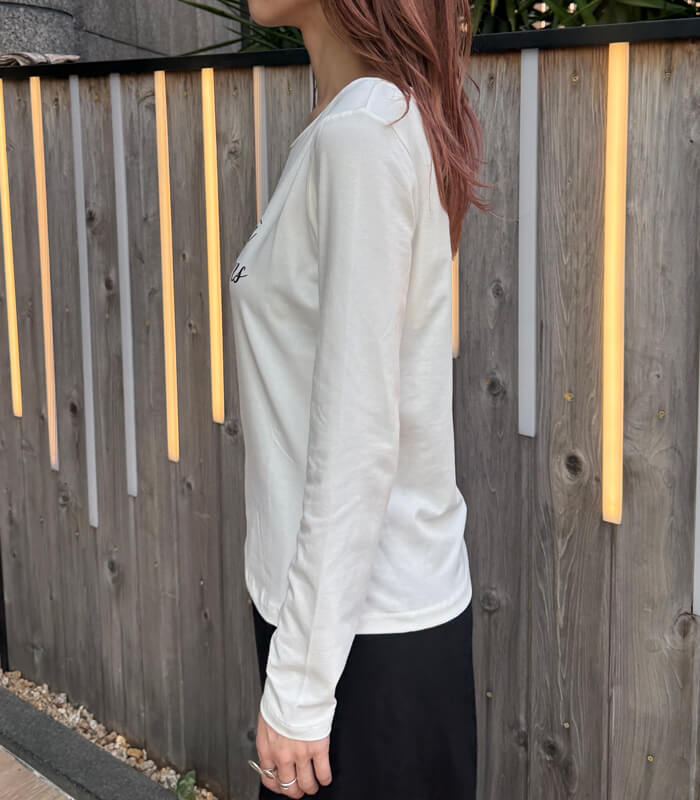 【GAUDI】ビジュー×ラインストーンクルーネックTシャツ★IT621BD64026