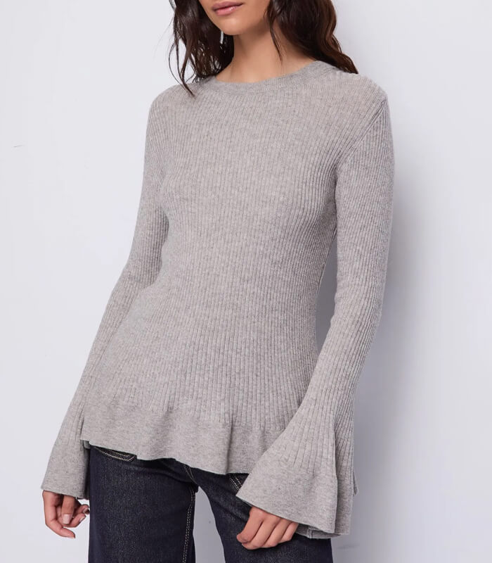 【SALE】【DENNY ROSE】ペプラムニット▼IT521ND53023