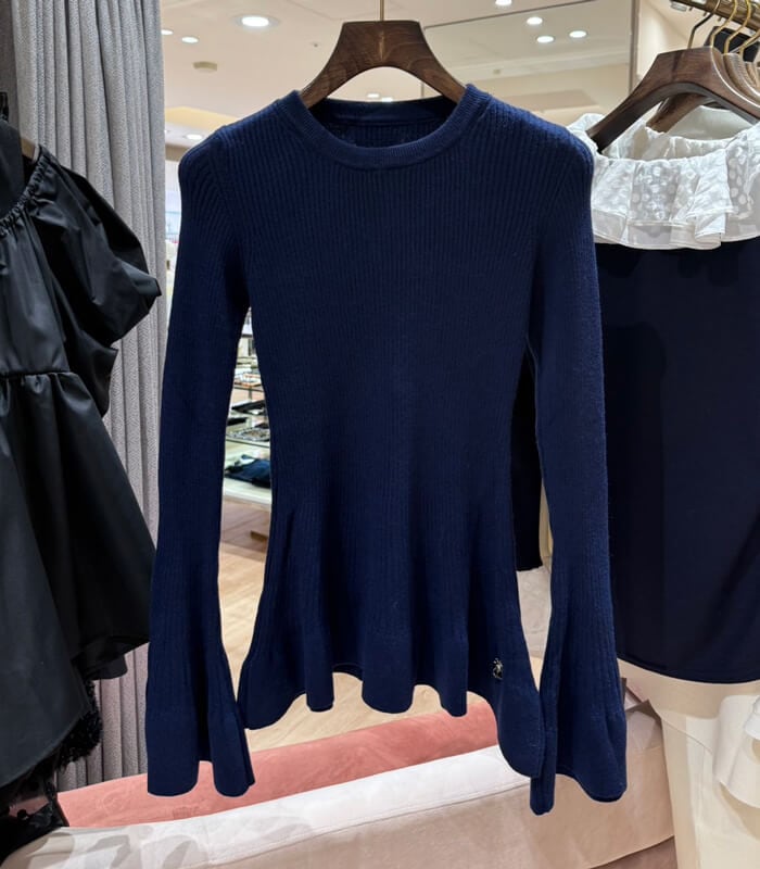 【SALE】【DENNY ROSE】ペプラムニット▼IT521ND53023