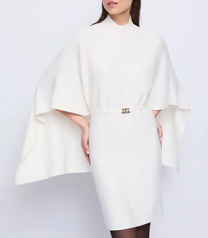 【SALE】【GAUDI】エレガンスマントニットワンピース■IT521FD13006