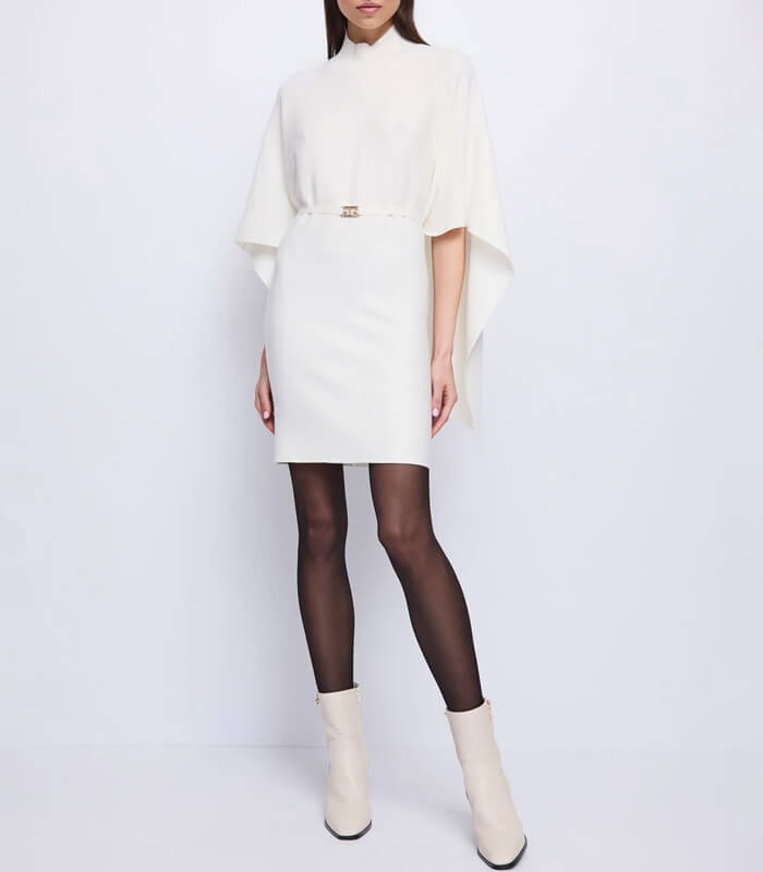 【SALE】【GAUDI】エレガンスマントニットワンピース■IT521FD13006