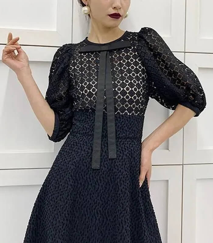 Adonisis】LUCKYクローバーパフスリーブリボンTOP☆S26006 | WEAR