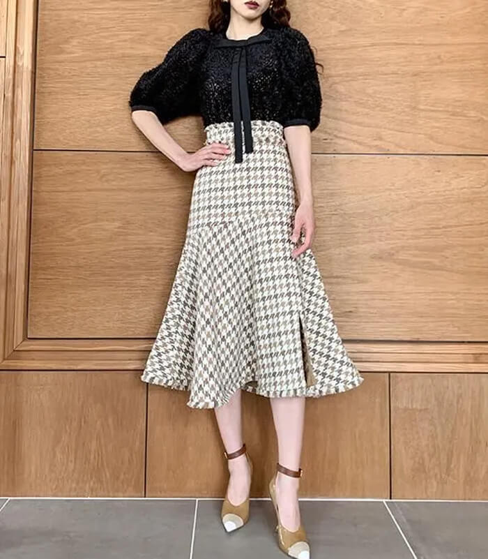 【Adonisis】シャギー×チュールパフリボンTOP★☆S25308