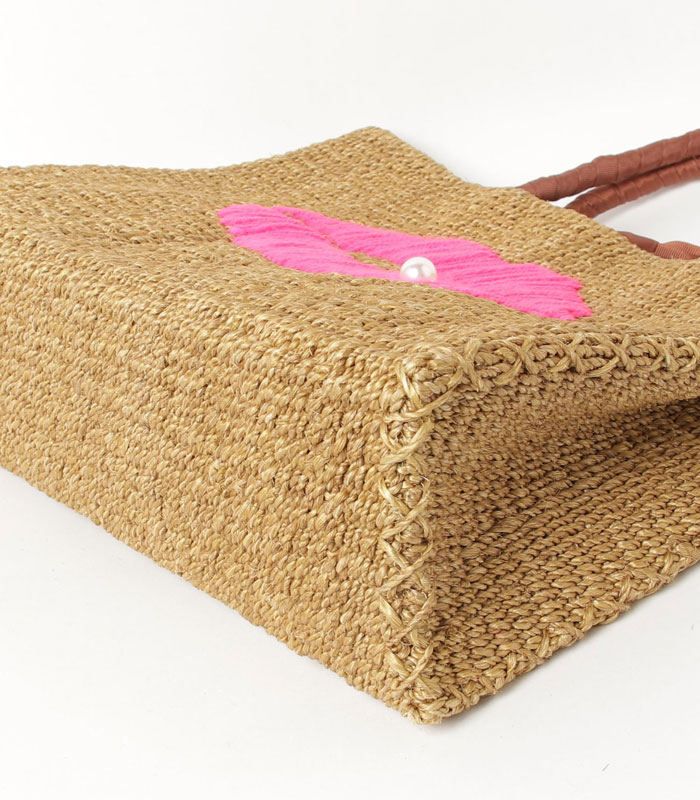 【SALE】【a-jolie】LIPデザインスクエアカゴバッグ▼☆SI-2408