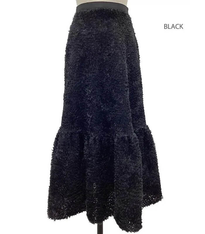 【Adonisis】シャギー×チュールマーメイドスカート★☆S25309