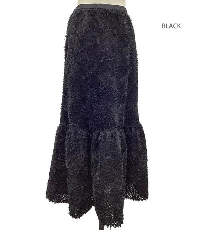 【Adonisis】シャギー×チュールマーメイドスカート★☆S25309